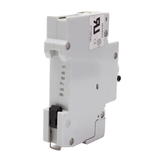 8 AEG B20 Single Pole Standard Circuit Breakers 20A Elfa E81 Din-Rail Mount