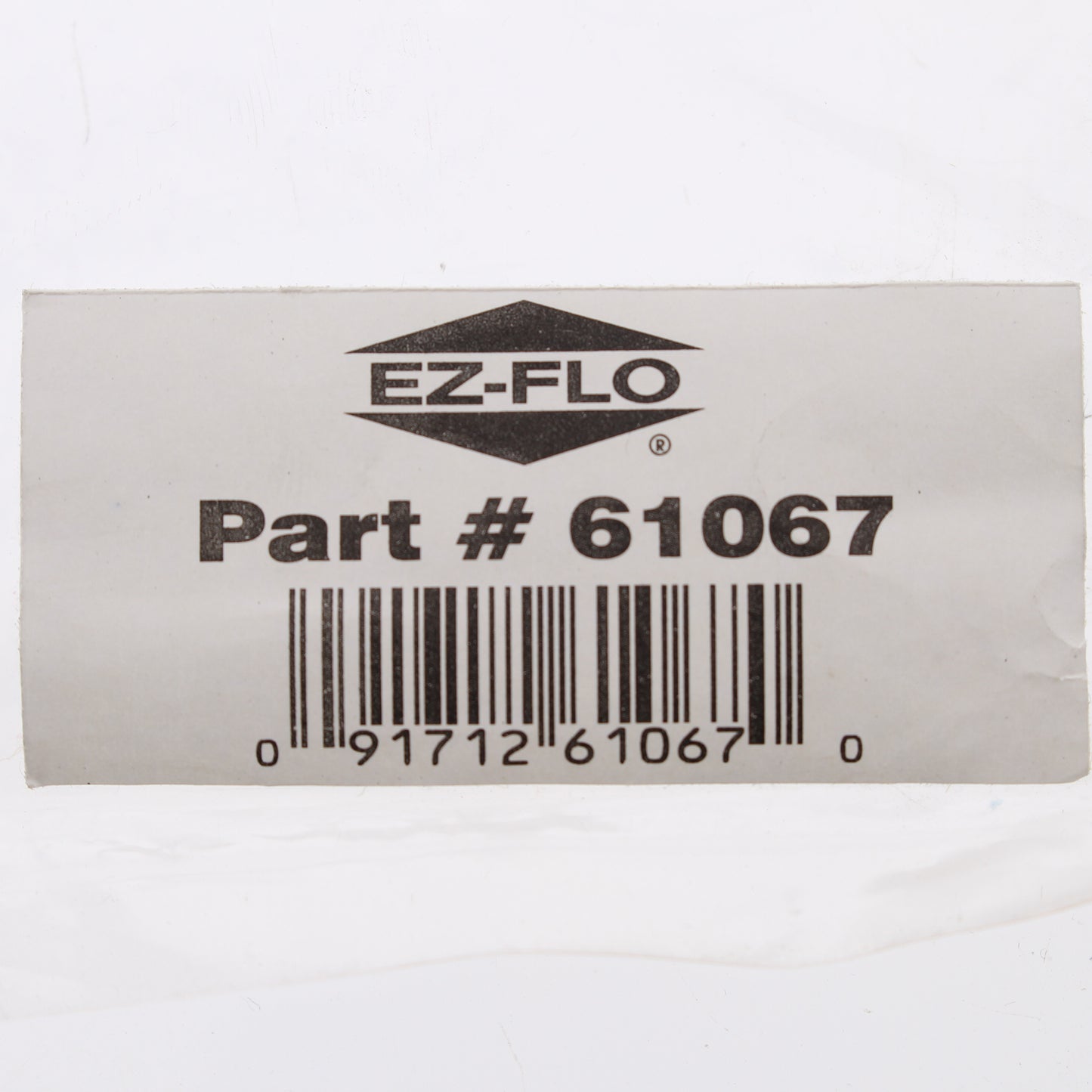 EZ-Flow Ivory 1-Gang Coxial F-Connector Coax Thermoplastic Nylon Wallplate Cover