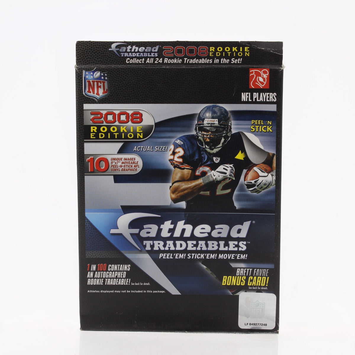 Steve Slaton #20 Houston Texans NFL 2008 Rookie Fathead Player Wall Decal 5"x7"