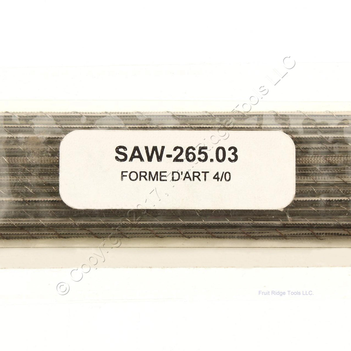 Forme D'Art SAW-265.03 Jewelry Sawblades Cut 4/0