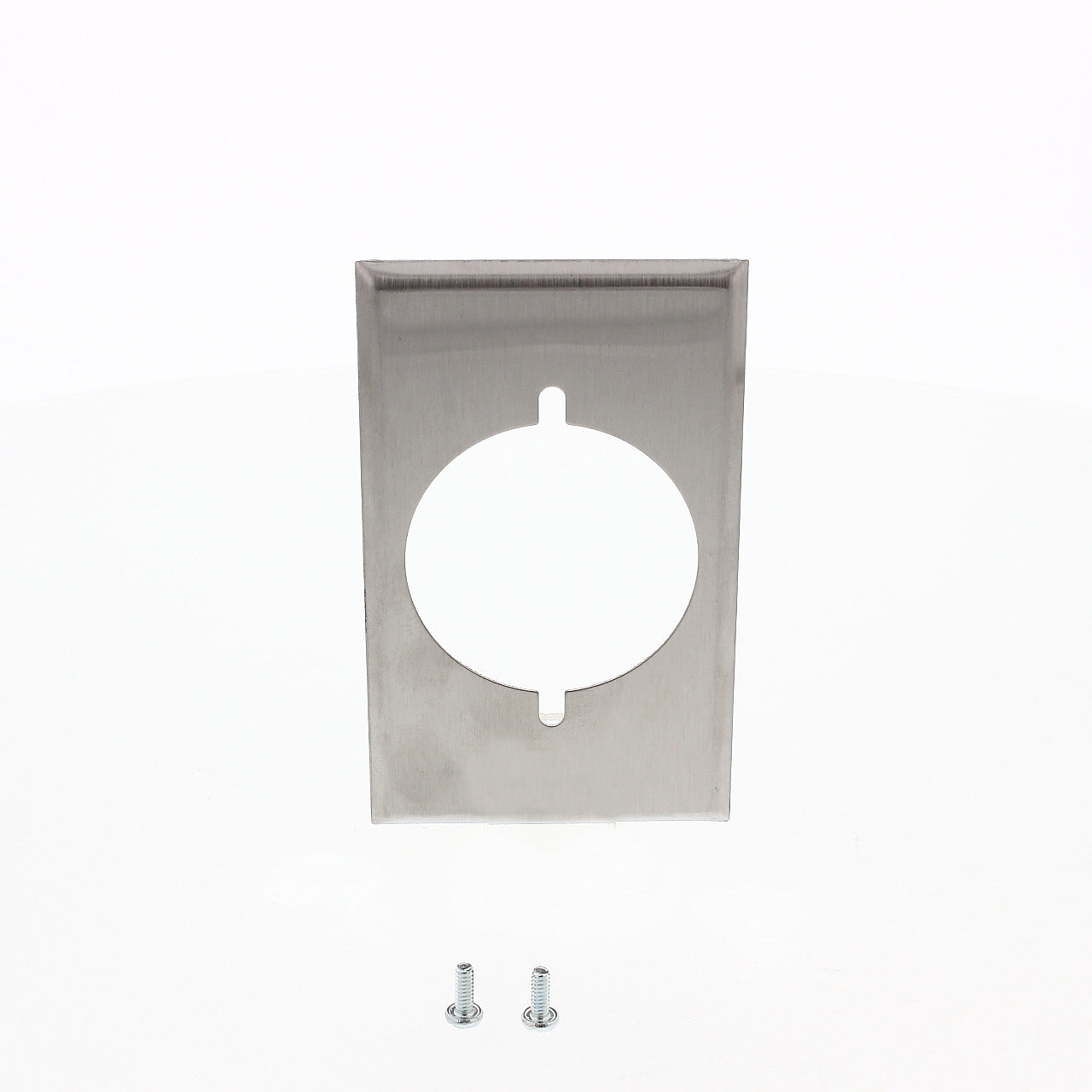 Garvin Industries GNSS1PO 1-Gang�2.125"�Dia.�Brushed�Stainless Steel Wall�Plate
