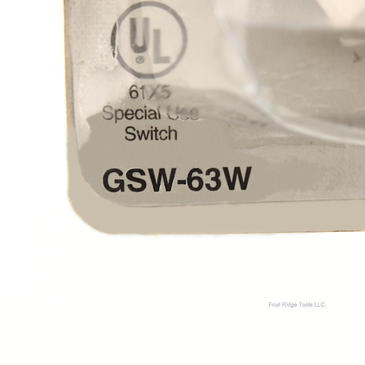 Gardner Bender GSW-63W Rotary Single Pole Switch White Knob