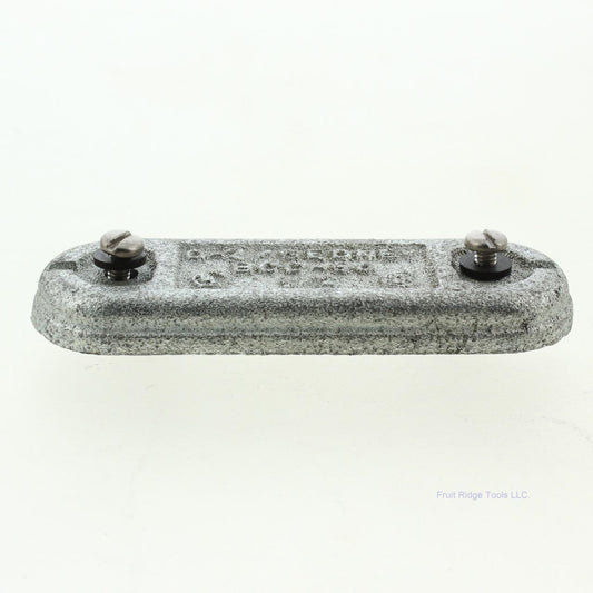 O-Z/Gedney 1/2" Conduit Clip-On Body Cover Malleable Iron BCC-50