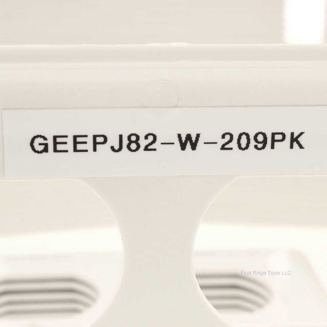 GE PJ82-W White Unbreakable Large 2-Gang Duplex Outlet Wallplate Covers 209-Pack