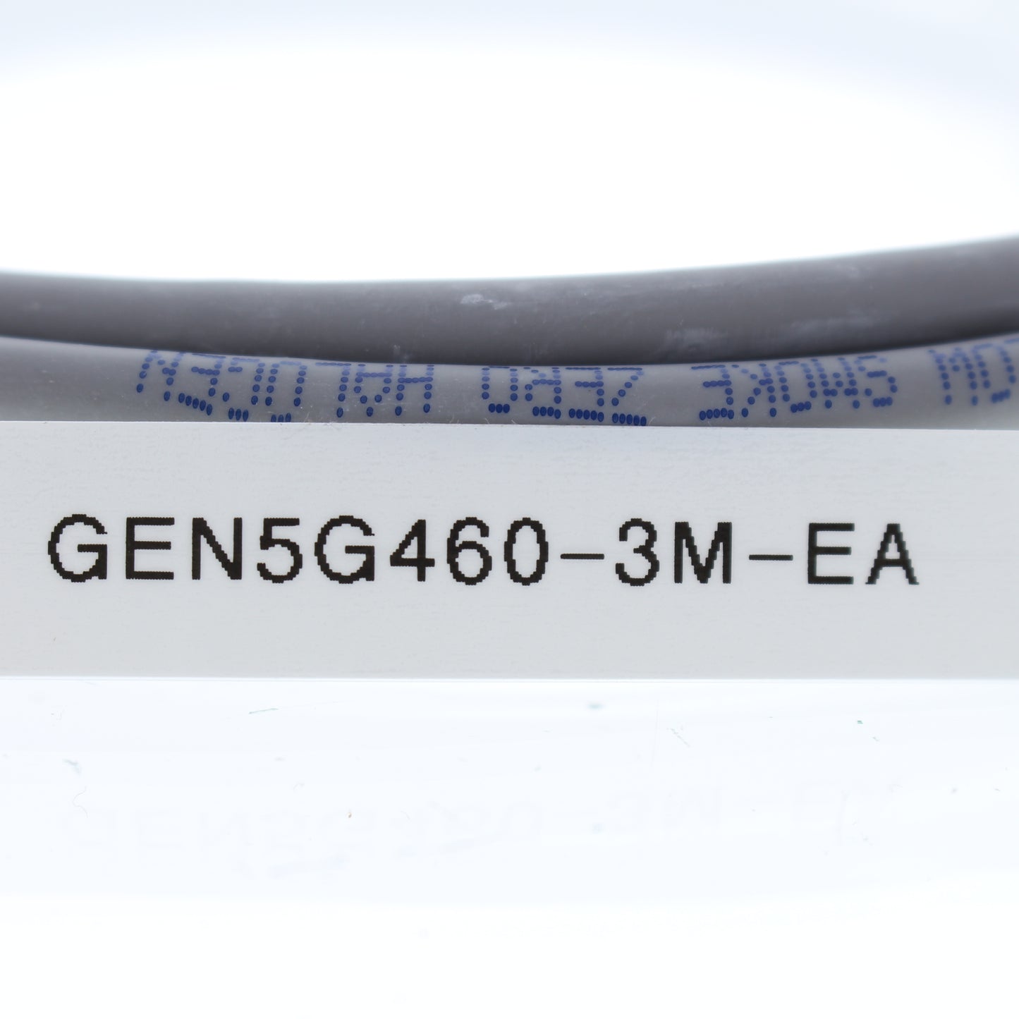 Category 5e 3M Gray Patch Cord Cable Low Smoke Zero Halogen 4PR 24 AWG TIA/EIA