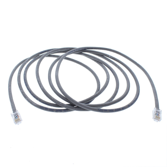 Category 5e 3M Gray Patch Cord Cable Low Smoke Zero Halogen 4PR 24 AWG TIA/EIA