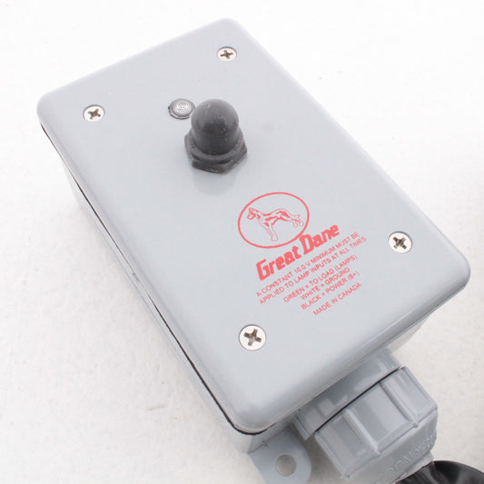 Grote Great Dane 01-4424-71 Grey On-Off Electronic Dome Light Switch 9-16V DC