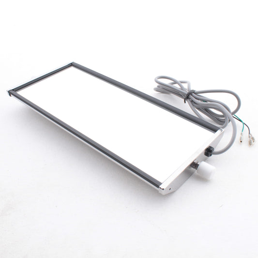 Grote 16223 Heated Stainless Steel 16"x7" West Coast Mirror w/ Clearance Light