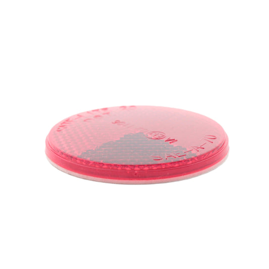 Grote 41002 Red 3" Round Stick On Reflector