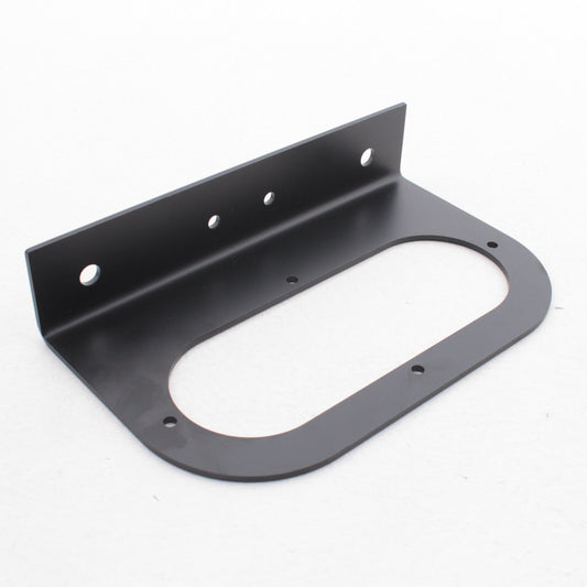 Grote 42262 Black Steel 90-Degree Mounting Bracket for 6" Oval Lights or Strobe