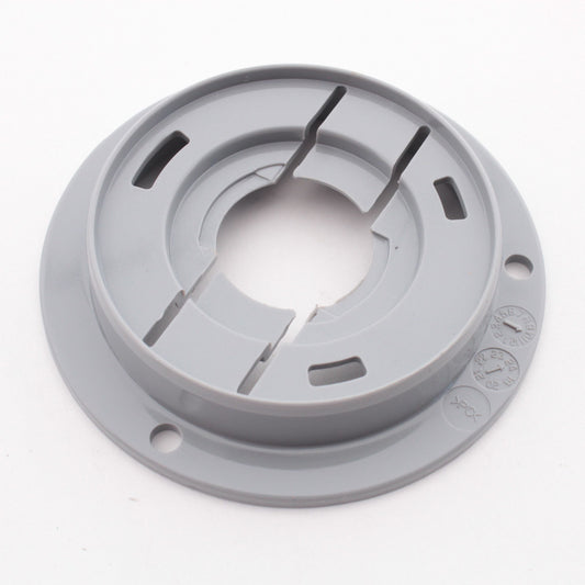 Grote 43160 Gray Theft-Resistant Mtg Flange Pigtail Retention Cap 2-1/2" Round