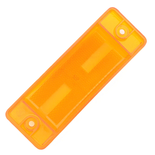 Grote 46863 Yellow Field Resealable Turtleback II Marker Lamp Built-In Reflector