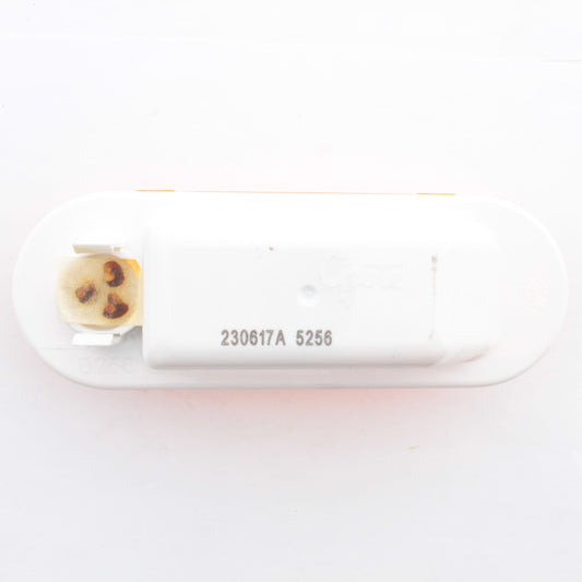 Grote 52563 Yellow Amber Torsion Mount III Oval Stop Tail Turn Lamp Male Pin