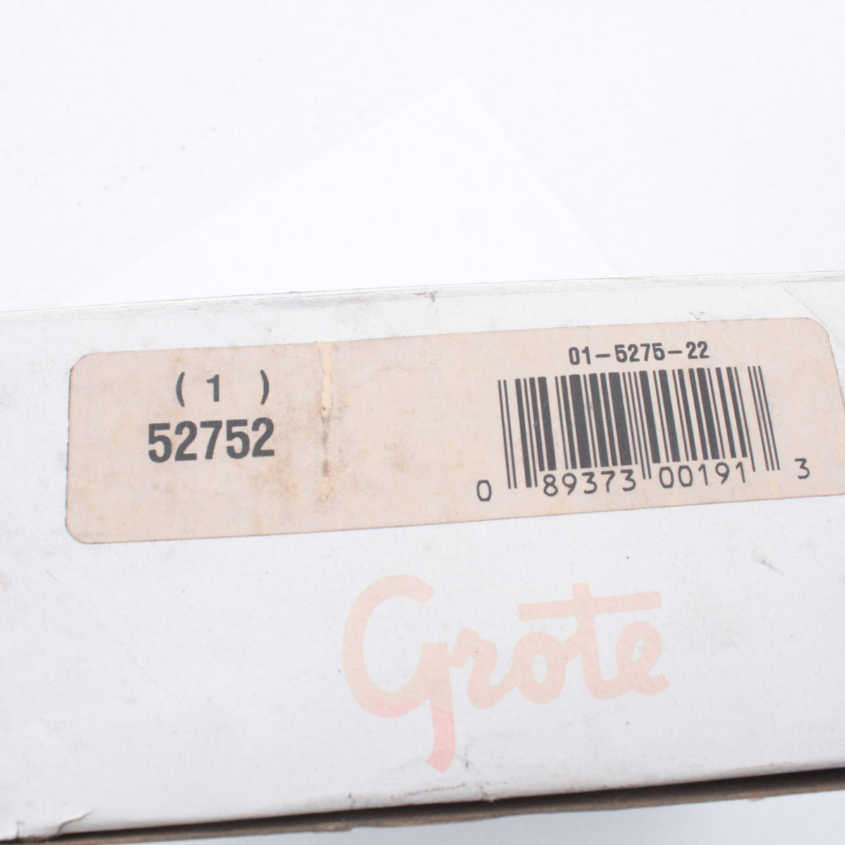Grote 52752 Red 4" Recessed Red Stop Tail Turn Light w/ White Plastic Grommet