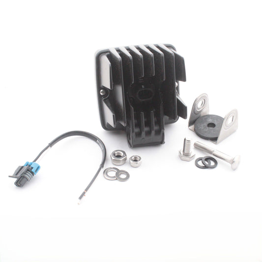 Grote 63F71 White Work Lamp Cube LED Wide Flood Light 3000 Lumen Vehicle Mount