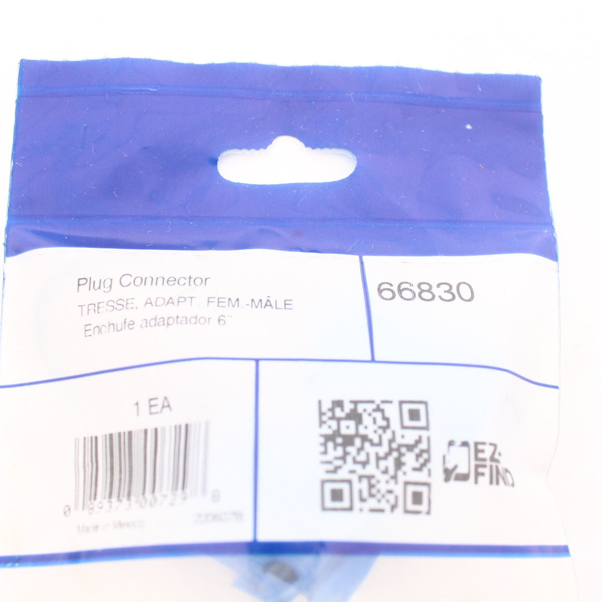 Grote 66830 6" Female Pin To Male Pin Adapter Plug