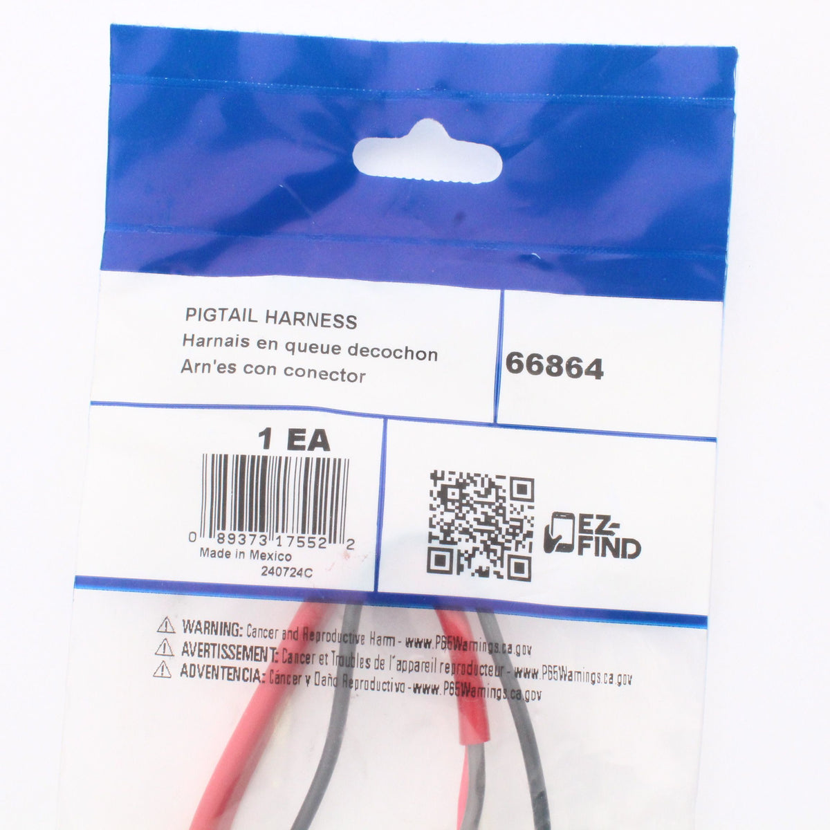 Grote 66864 10" Pigtail Converter Female Pin to 4-Pin Connector Combo Adapter