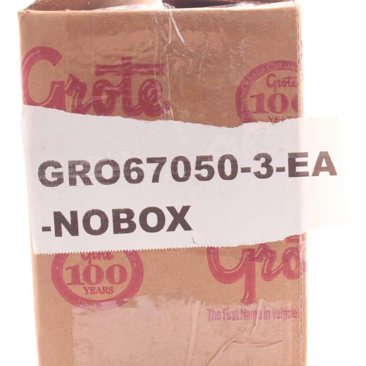 Grote 67050-3 Sealed Marker Lamp Pigtail Ring Terminal PL-10 for 2" Round Marker