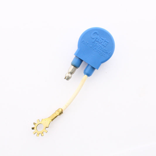 Grote 67070 2-1/2" Long Turtleback Double Seal Lamp Pigtails Ground Wire .180