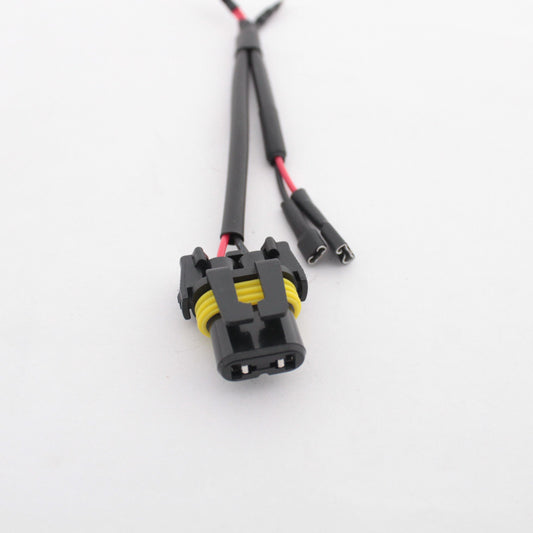 Grote 68652 4-1/2" Wire Harness LED Fog Lamp H1 to 9005 Headlight Repair Pigtail