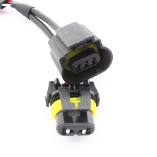 Grote 68653 4.72" H13 to 9005 Headlight Adapter LED Fog Wire Harness Pigtail
