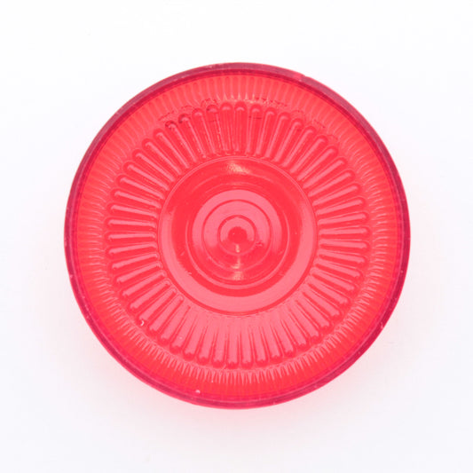Grote 90162 Red 2-1/2" Round Surface Mount Lens for Clearance Marker 0.61" Depth