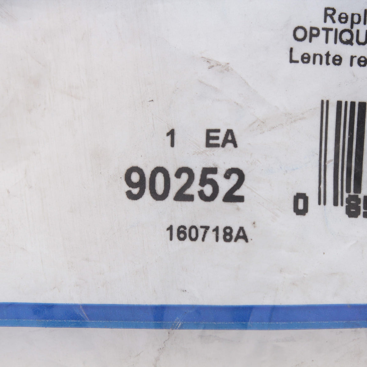 Grote 90252 Red 4" Round Stop Tail Turn Lamp Light Acrylic Lens Screw Mount