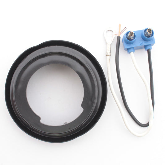 Grote 94100 Black 2-13/16" Round Open Grommet 7/8" Depth w/ Harness for 2" Lamps