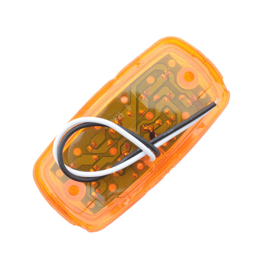 Grote G4603 Yellow 2" x 4" HI Count Square Corner 13-Diode LED Clearance Lamp