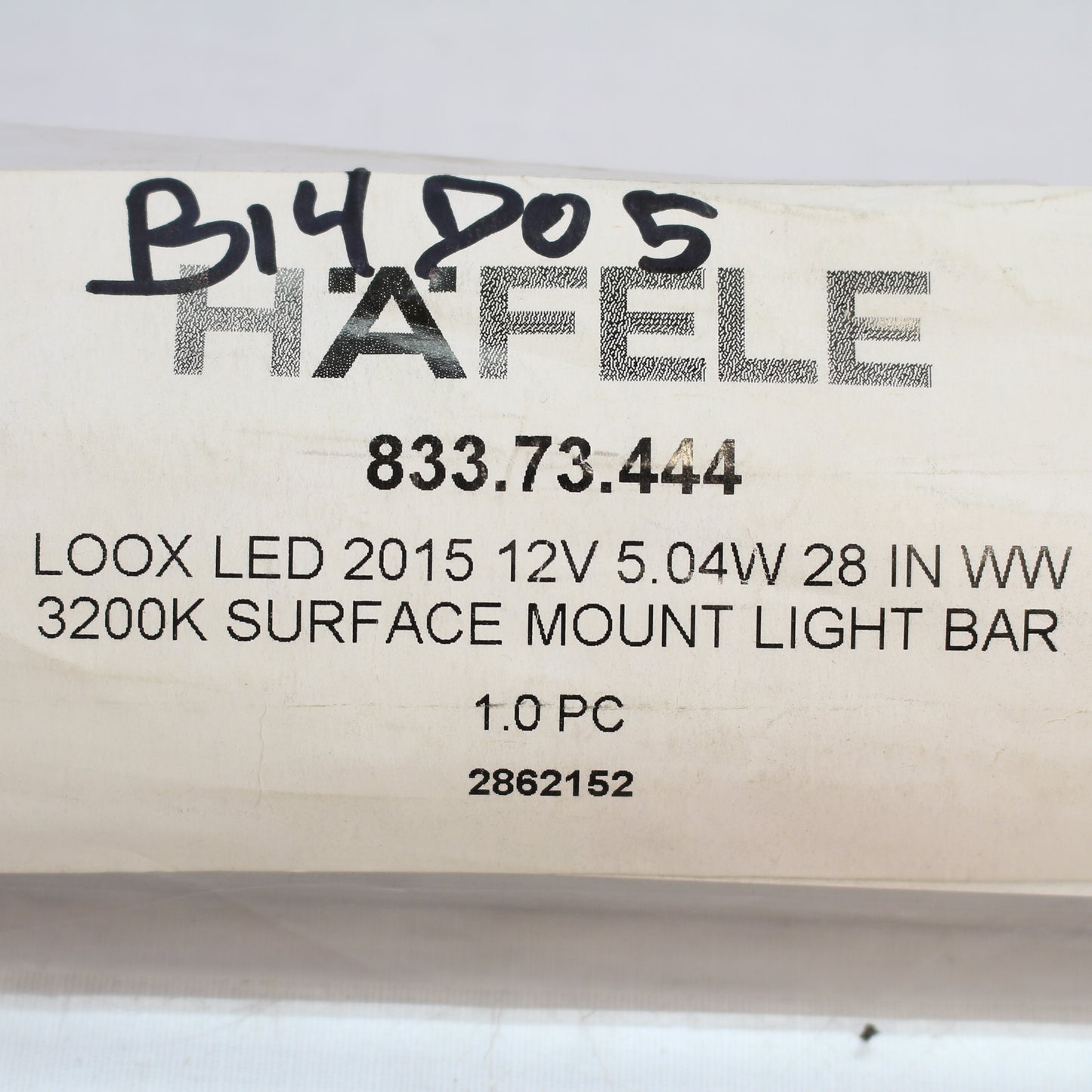 Hafele 833.73.444 Loox LED 28" Under Cabinet Light Bar Warm White