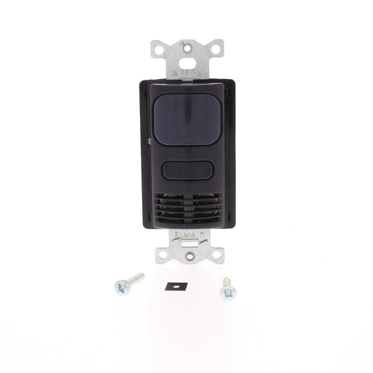 Hubbell AD2000BK1U Black Occupancy Sensor Switch Adaptive PIR/US 120/277V 1000ft