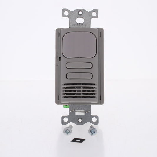 Hubbell AD2240GY2 Gray Occupancy Sensor Switch Low Voltage PIR/US 2Circuit 24VDC