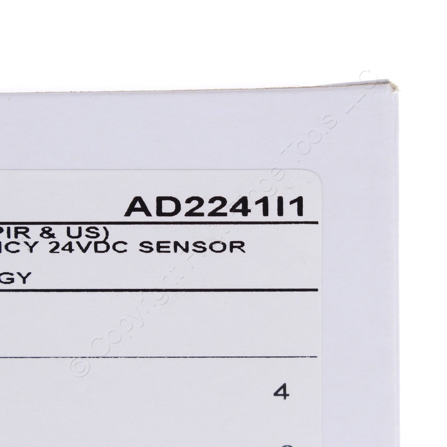 Hubbell AD2241I1 Ivory Vacancy Sensor Switch Low Voltage Adaptive PIR/US 24VDC