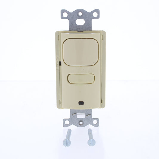 Hubbell AP2000I1U Ivory Occupancy Sensor Switch Adaptive PIR 120/277V 1000ft�