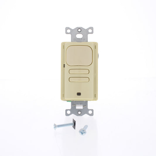 Hubbell AP2000I2 Ivory Occupancy Sensor Switch Adaptive PIR 2-Circuit 120/277V