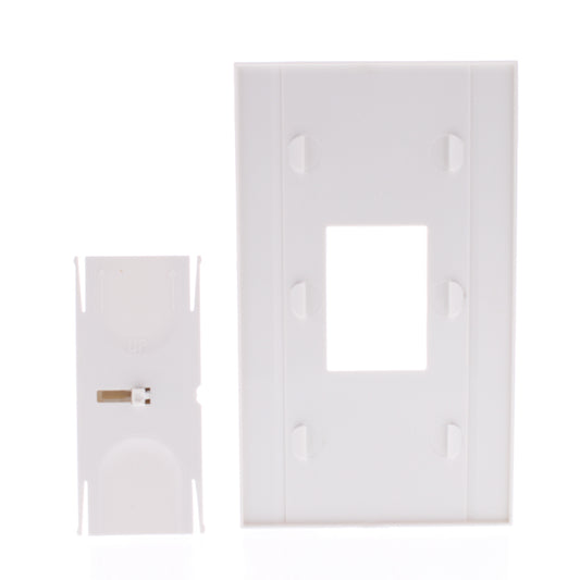 Hubbell AS1W White Replacement Faceplate for 600/1000W Architectural Dimmer