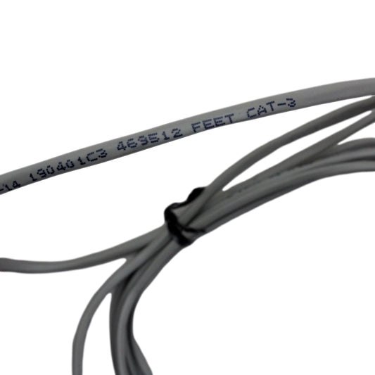 Hubbell Single End Phone Jumper Cord 4 Pair 8 Position 10Ft RJ45 BMD04P24J10SE