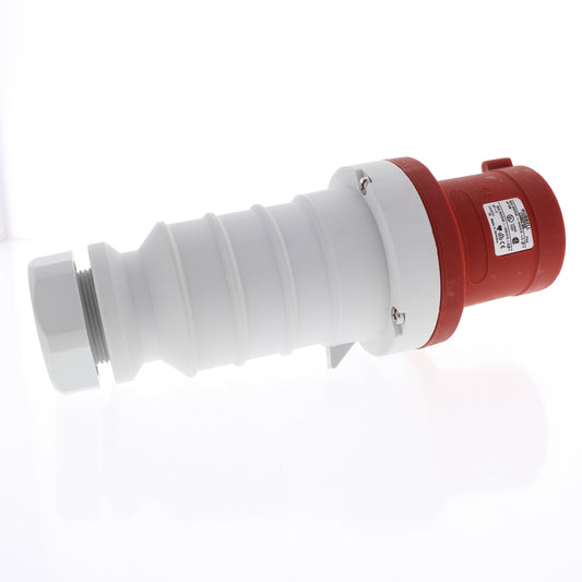 5 Hubbell Red Pin & Sleeve Plugs Splashproof IP44 60A 200-415V 4P5W C560P6S