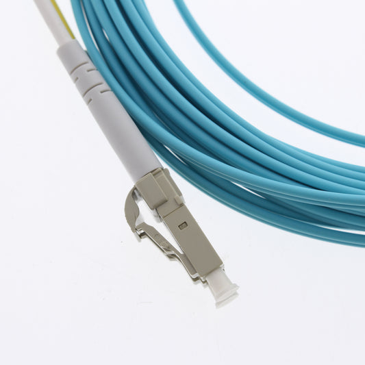 Hubbell Fiber Optic Patch Cord Plenum OM3 Cable Duplex MM LC-LC 7m DFPCLCLCE7MM
