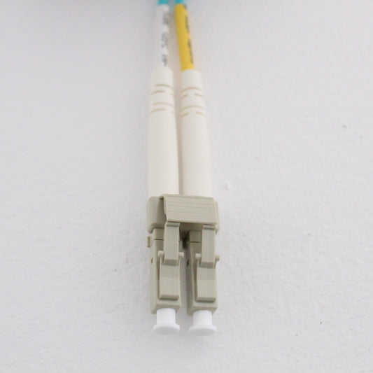 Hubbell Fiber Optic Patch Cord Plenum OM4 Duplex MM LC-LC 25m DFPCLCLCF25MM