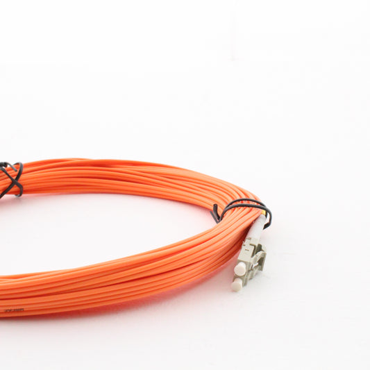 Hubbell Fiber Optic Patch Cord Plenum OM1 Cable Duplex MM LC-ST 10m