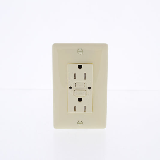 10 Hubbell Almond Self-Testing Tamper Resistant Gfci Receptacles 15A GFTRST15AL