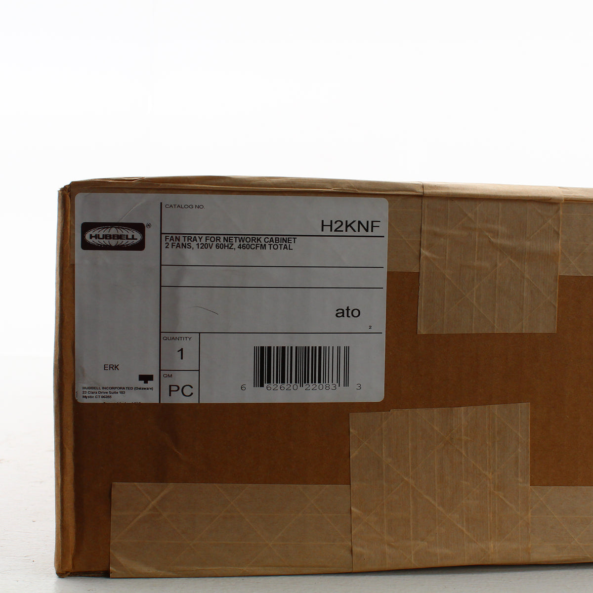 Hubbell Network/Server H2KNF Cabinet Fan Tray Kit for H2N 460 CFM 12.2"x25.9"