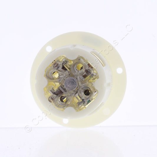 Hubbell HBL24CM26 Corrosion Resistant Locking Flanged Outlet L15-20R 20A 250V 3?