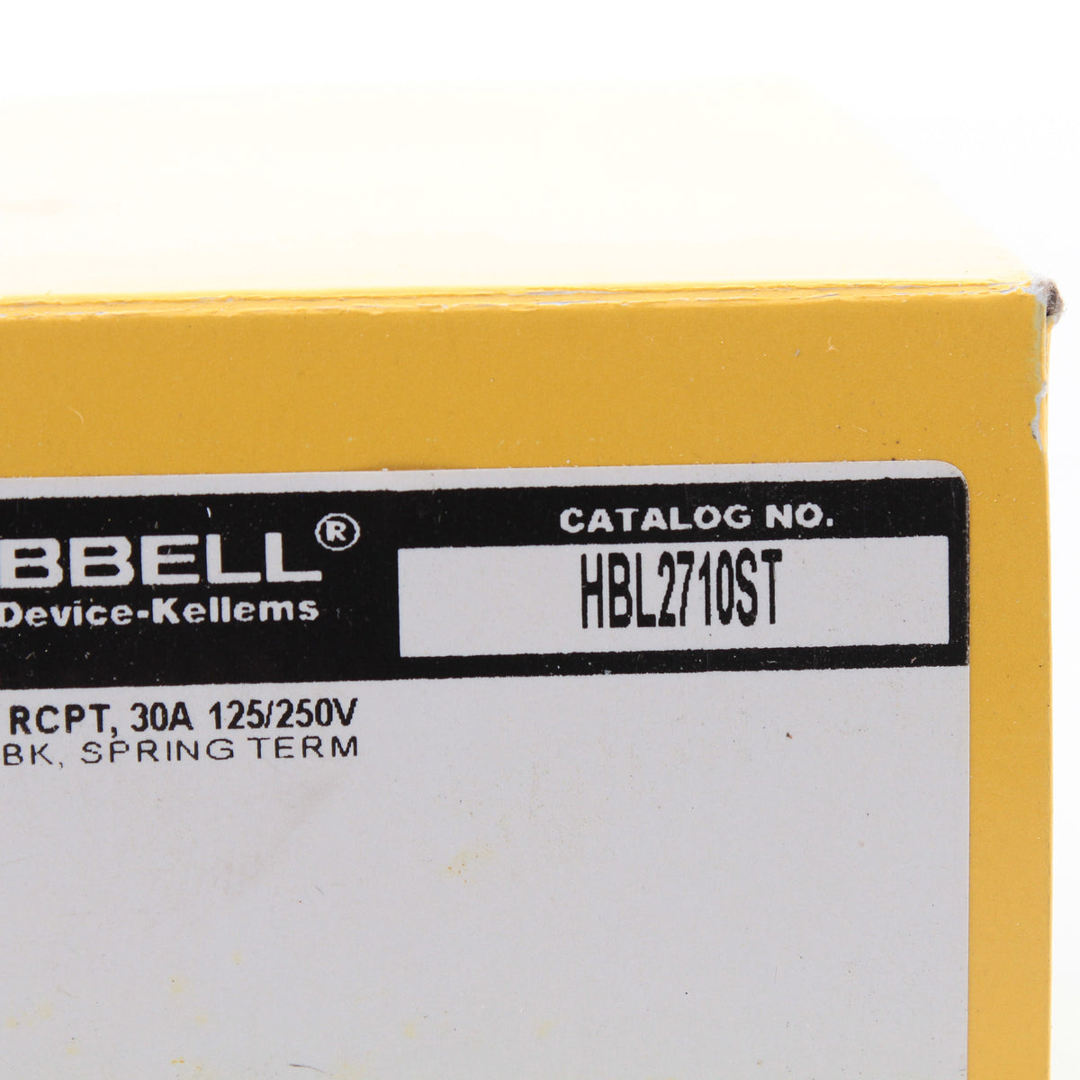 Hubbell EdgeConnect HBL2710ST 30A Twist Lock Receptacle L14-30R Outlet 125/250V