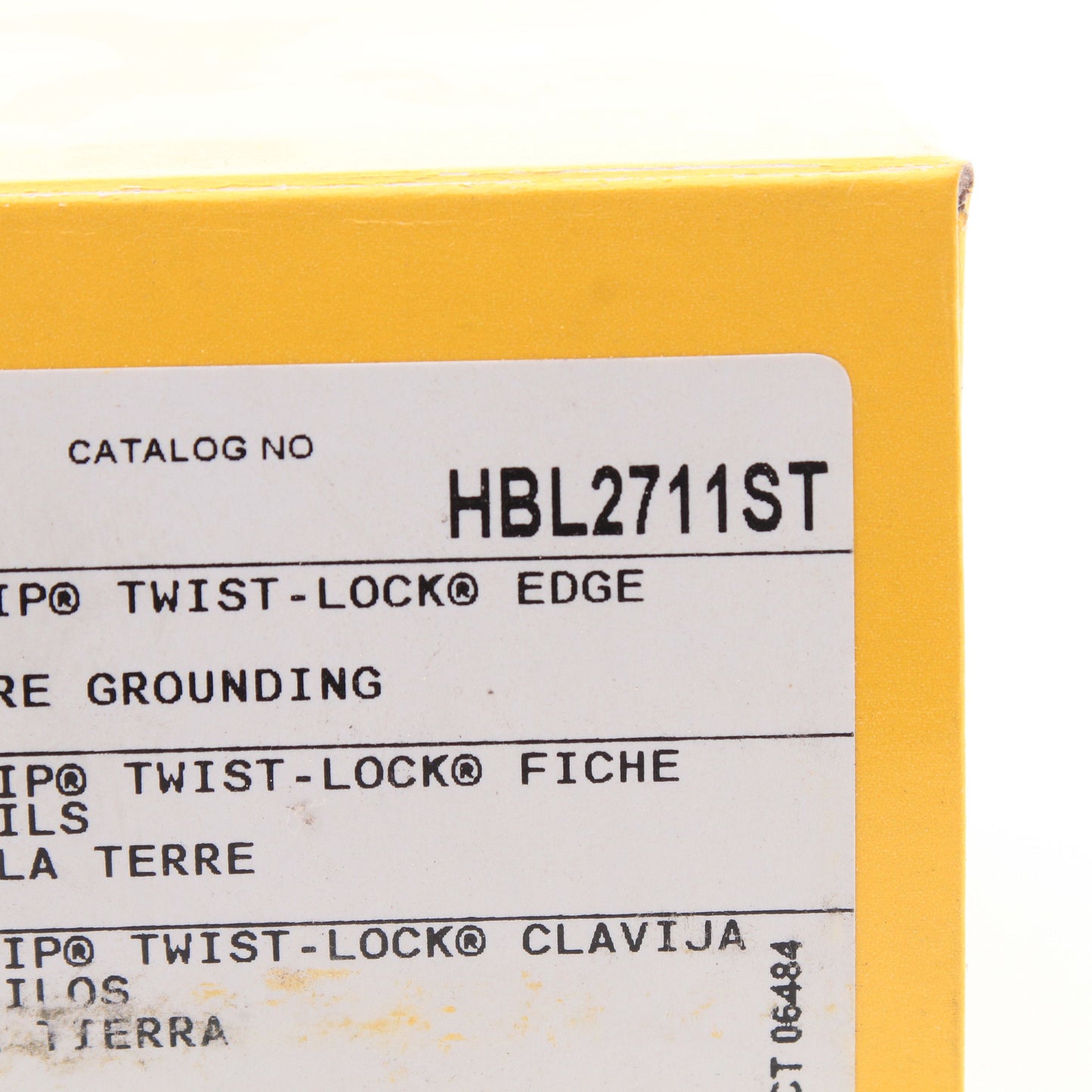 Hubbell EdgeConnect� HBL2711ST 30A Twist Turn Locking Plug L14-30P 125/250V