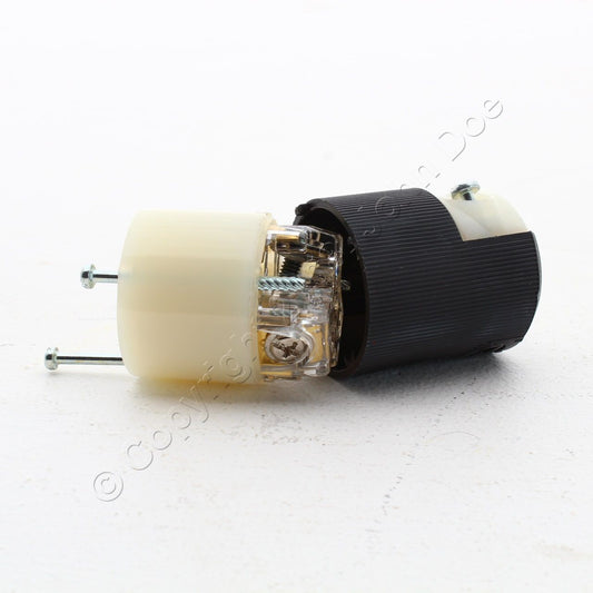 Hubbell Bryant Insulgrip Straight Blade Connector Nema 5-15R 15A 125V HBL5269CM8