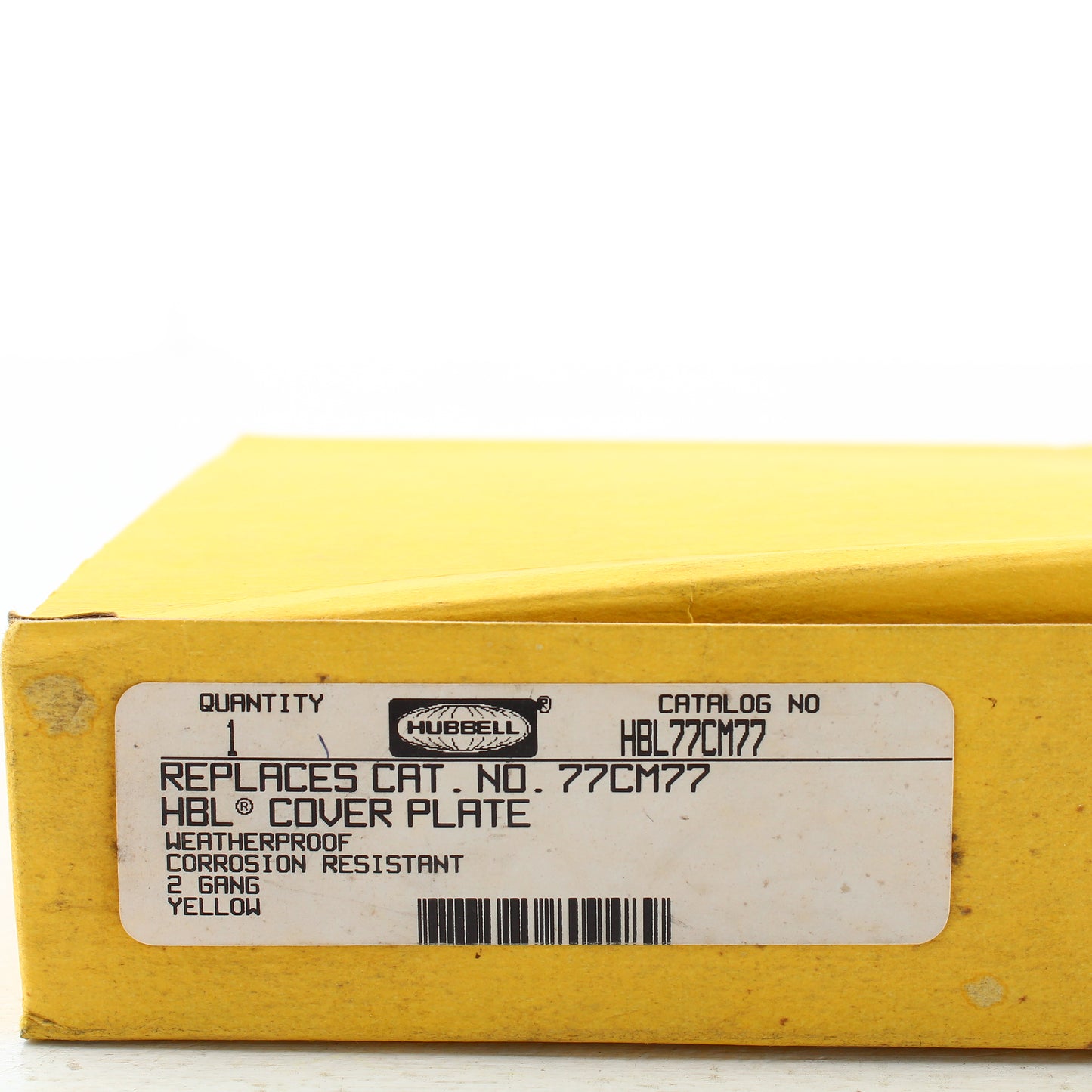 Hubbell Weatherproof Cover for 2.44" Outlet Receptacle Corr Resist HBL77CM77