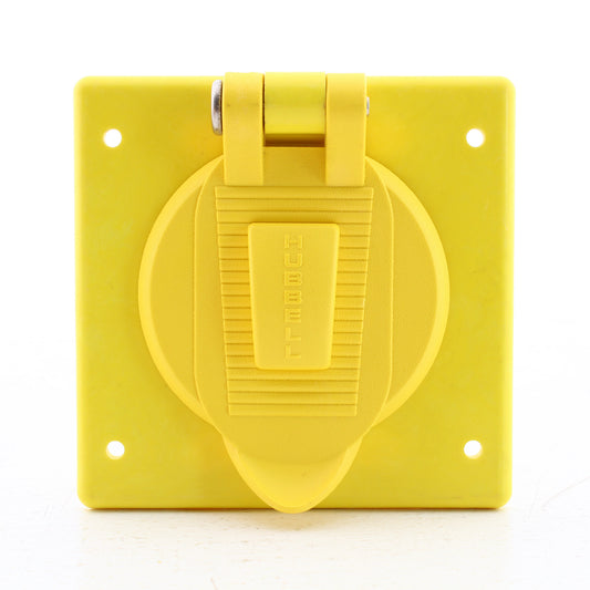 Hubbell Weatherproof Cover for 2.44" Outlet Receptacle Corr Resist HBL77CM77