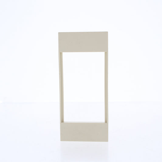 Hubbell HBLIMFI Ivory 1-Gang iStation Wallplate Snap-In Infini Faceplate 2-pack